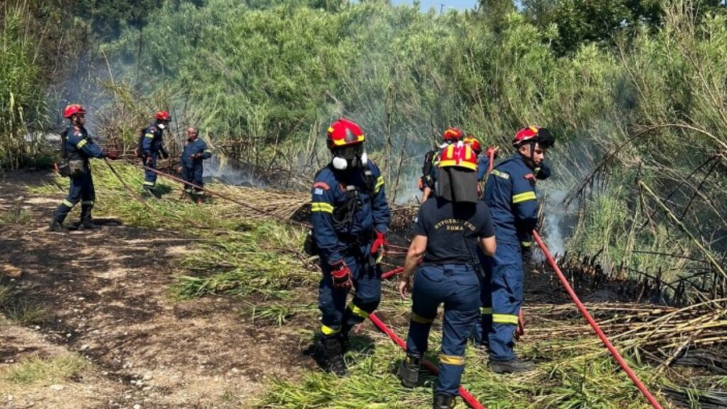 Υπό μερικό έλεγχο τέθηκε η φωτιά στη Ρόδο
