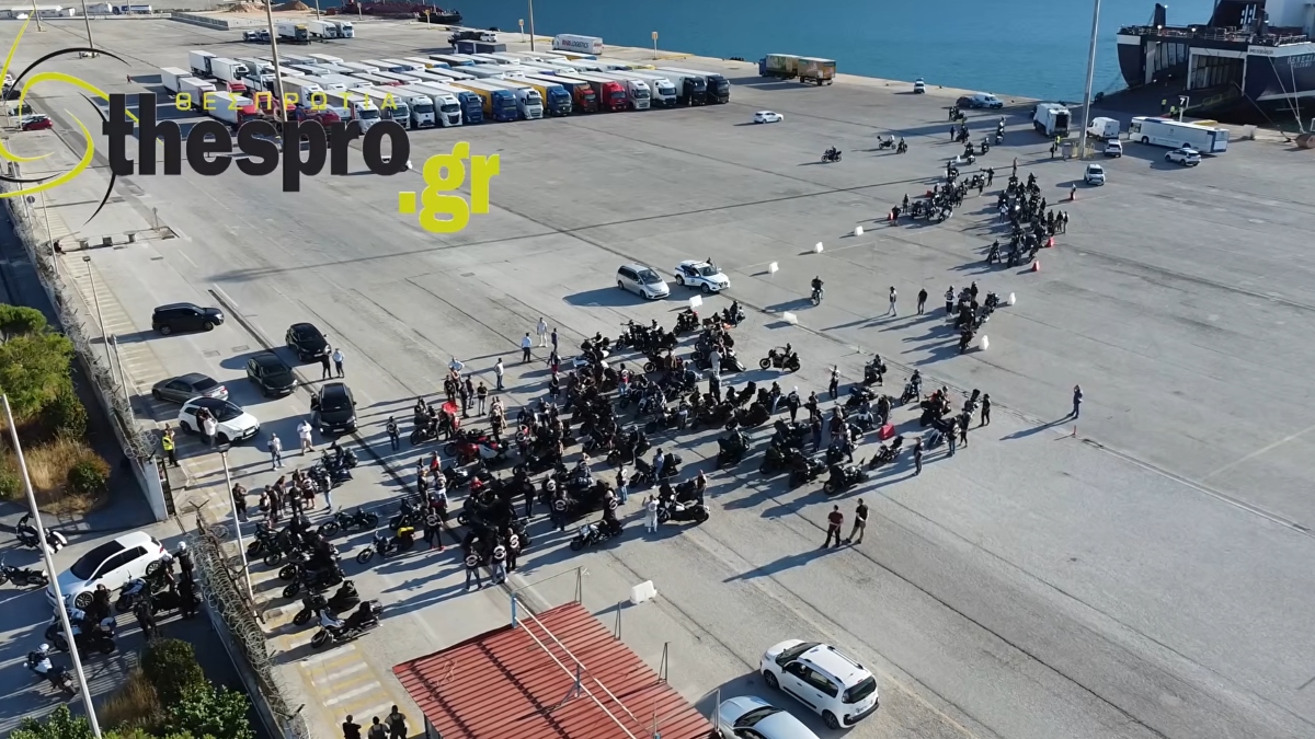 Ηγουμενίτσα: Απόβαση χιλιάδων μηχανόβιων για το παγκόσμιο ραντεβού των Hell Angels (Βίντεο)