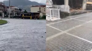 Καιρός: Χαλάζι και καταιγίδες σε Αττική, Θήβα και Λάρισα – Πλημμύρισε η Καστοριά, πού θα χτυπήσει η κακοκαιρία τις επόμενες ώρες
