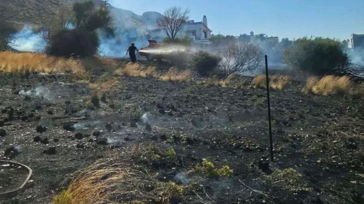 Υπό έλεγχο η φωτιά στα Καλύβια Αττικής – Περιορίστηκε μετά από άμεση επέμβαση της πυροσβεστικής (εικόνα)