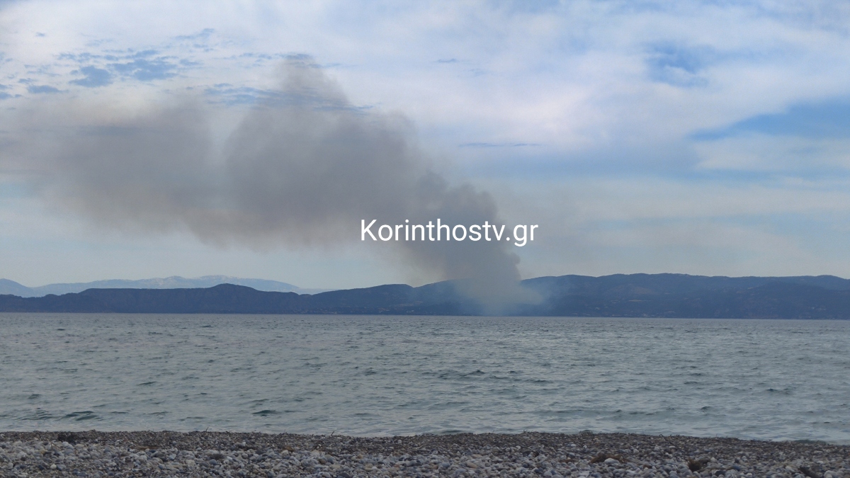 Υπό έλεγχο η φωτιά σε δασική έκταση στο Λουτράκι
