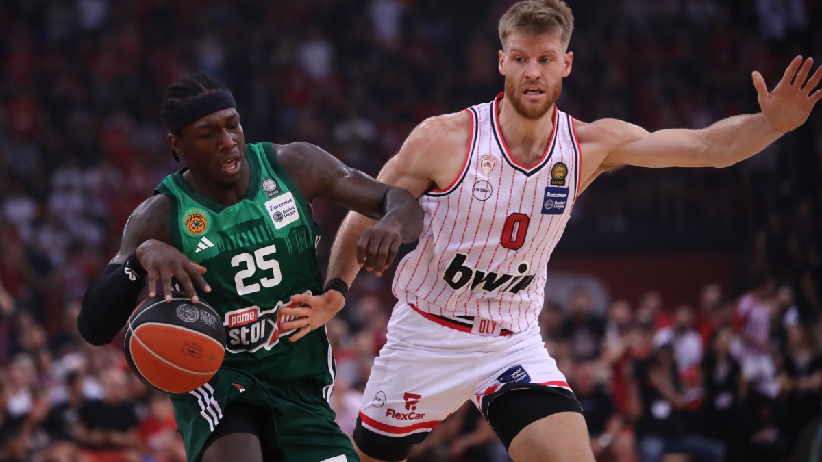 Ολυμπιακός – Παναθηναϊκός AKTOR: Πού θα δείτε το Game 1 των τελικών της Basket League