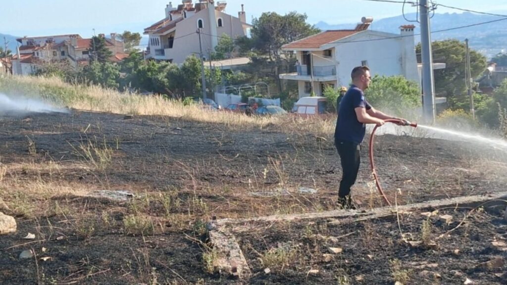 Φωτιά σε χαμηλή βλάστηση στη Νέα Πεντέλη (Βίντεο – Φωτογραφίες)