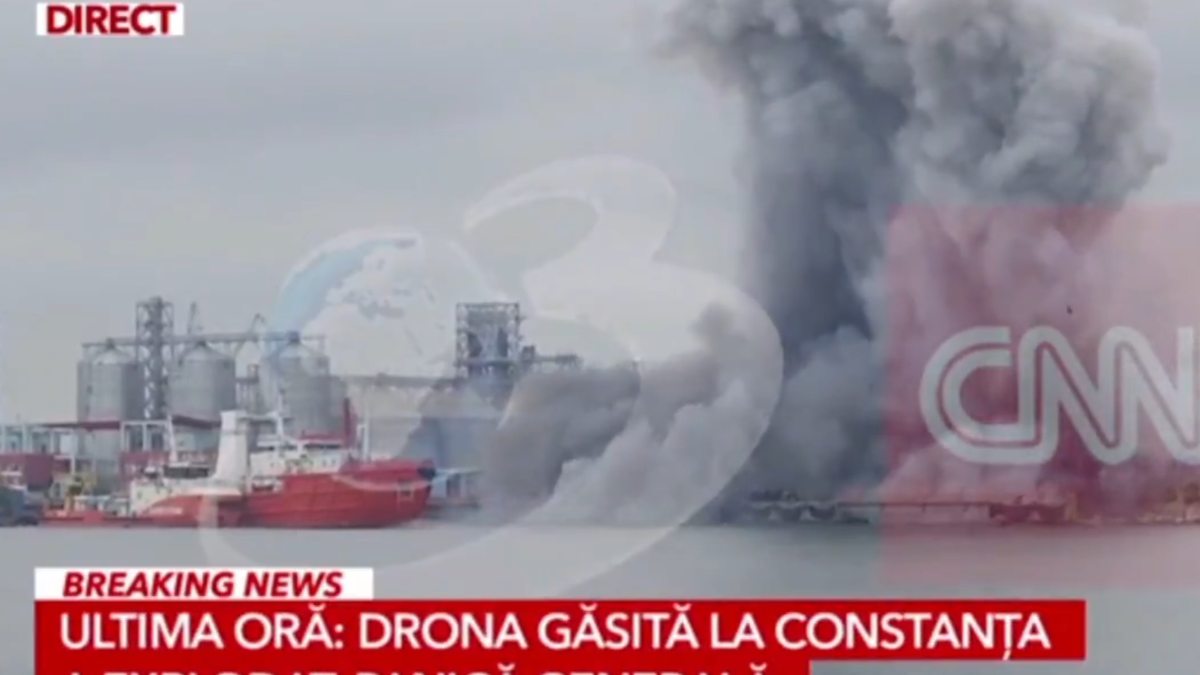 Ρουμανία: Εκρηξη drone άγνωστης προέλευσης στο λιμάνι της Κονστάντζα – Αναφορές για ακόμη τρία στις ακτές της Μαύρης Θάλασσας