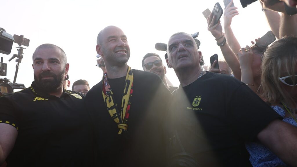 Άρης: LIVE η παρουσίαση του Βασίλη Σπανούλη