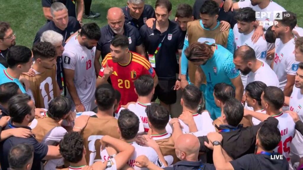 Βέλγιο – Ιράν 0-0: Η ηγετική ομιλία του Ταρέμι μετά το τέλος του αγώνα (βίντεο)