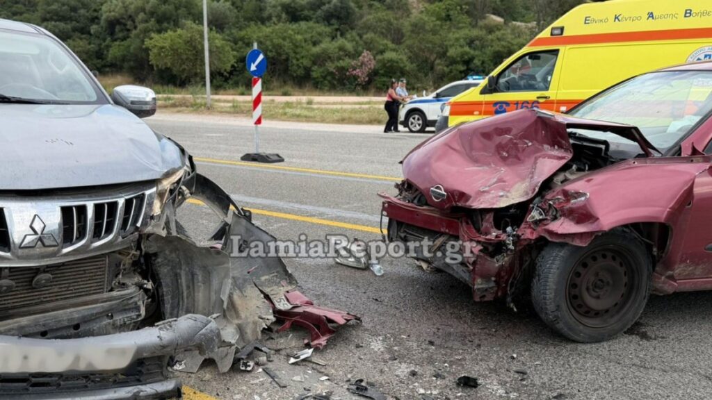 Θερμοπύλες: Σοβαρό τροχαίο με δύο τραυματίες (Βίντεο)
