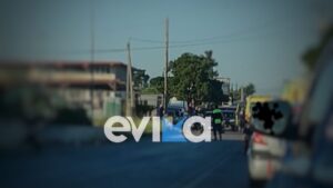 Εύβοια: Σοβαρό τροχαίο με σύγκρουση φορτηγού και μηχανής – Ένας τραυματίας
