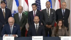 Μάρκο Ρούμπιο: Ισραήλ και Λίβανος υπέγραψαν μια “συμφωνία πλαίσιο” στην Ουάσινγκτον