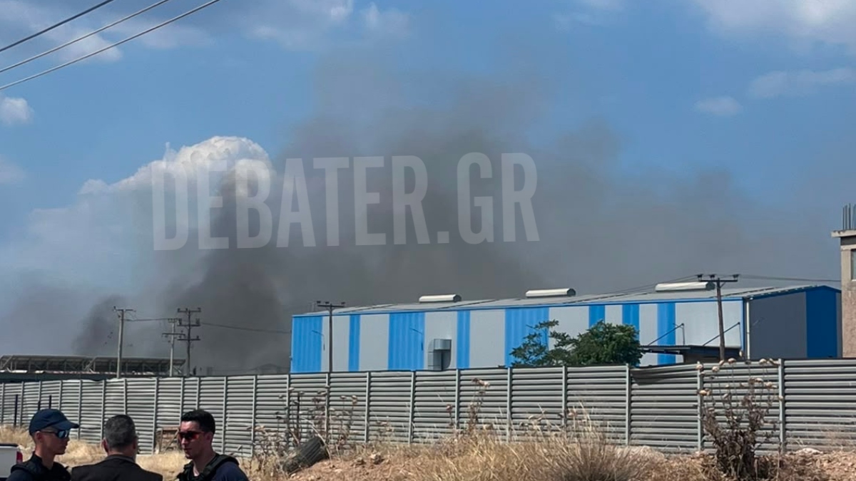 έκρηξη σε επιχείρηση στον Ασπρόπυργο
