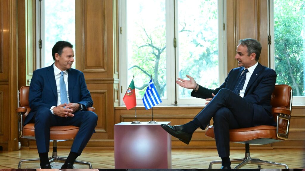 LIVE οι κοινές δηλώσεις Μητσοτάκη με τον πρωθυπουργό της Πορτογαλίας στο Μαξίμου