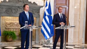 Μητσοτάκης: “Η Ευρώπη δεν μπορεί να κάνει περισσότερα με λιγότερα” – Οι κοινές δηλώσεις με τον Πορτογάλο πρωθυπουργό