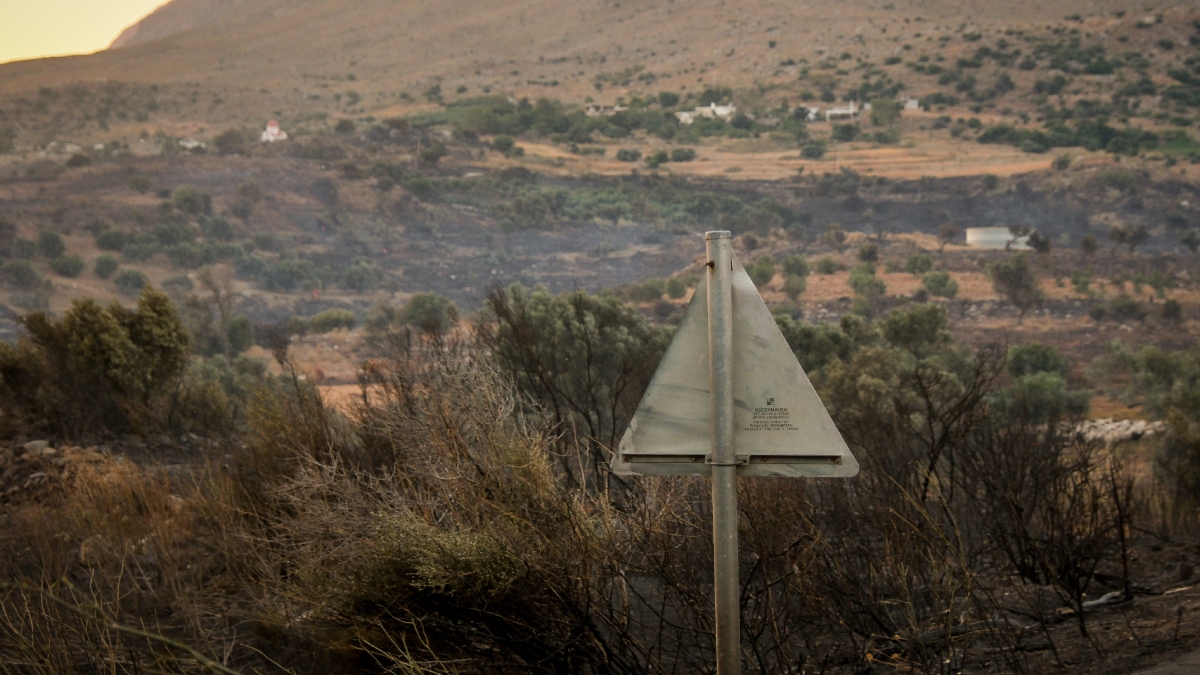 Φωτιά στο Ρέθυμνο: Σε κατάσταση έκτακτης ανάγκης για 3  μήνες ο Δήμος Αγίου Βασιλείου