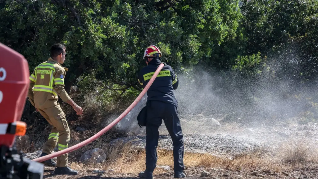 Πολύ υψηλός κίνδυνος πυρκαγιάς την Πέμπτη για πέντε περιοχές