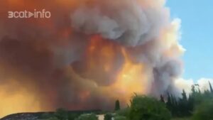 Φωτιά κοντά στο τουριστικό θέρετρο Κόστα Μπράβα στην Ισπανία