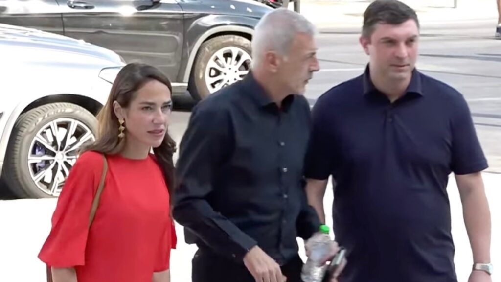 Παρούσα στην συνέντευξη Τύπου του Βαγγέλη Μαρινάκη για το νέο «Γ. Καραϊσκάκης» και η Δόμνα Μιχαηλίδου