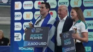 Εθνική πόλο ανδρών: Καλύτερος παίκτης του τουρνουά ο Αργυρόπουλος, κορυφαίος τερματοφύλακας ο Τζωρτζάτος