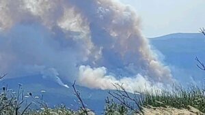 Φωτιά στην Οινόη της Μάνδρας Αττικής: 140 πυροσβέστες και 12 εναέρια στη μάχη με τις φλόγες – Ήχησε το 112 (βίντεο)