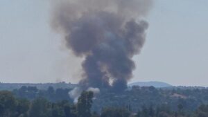Χωρίς ενεργό μέτωπο η φωτιά στο Χαλκούτσι Ωρωπού – Επιχειρούν 4 εναέρια μέσα, ενεργοποιήθηκε το 112 (βίντεο)
