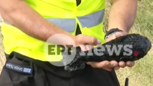 Ιωάννινα: Ανασύρθηκε οβίδα του Β’ Παγκοσμίου Πολέμου από τη λίμνη Παμβώτιδα (βίντεο)