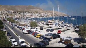 Φωτιά στον Βαθύ Καλύμνου – Μεγάλη κινητοποίηση των πυροσβεστικών δυνάμεων, ενεργοποιήθηκε το 112 για ετοιμότητα (εικόνες)