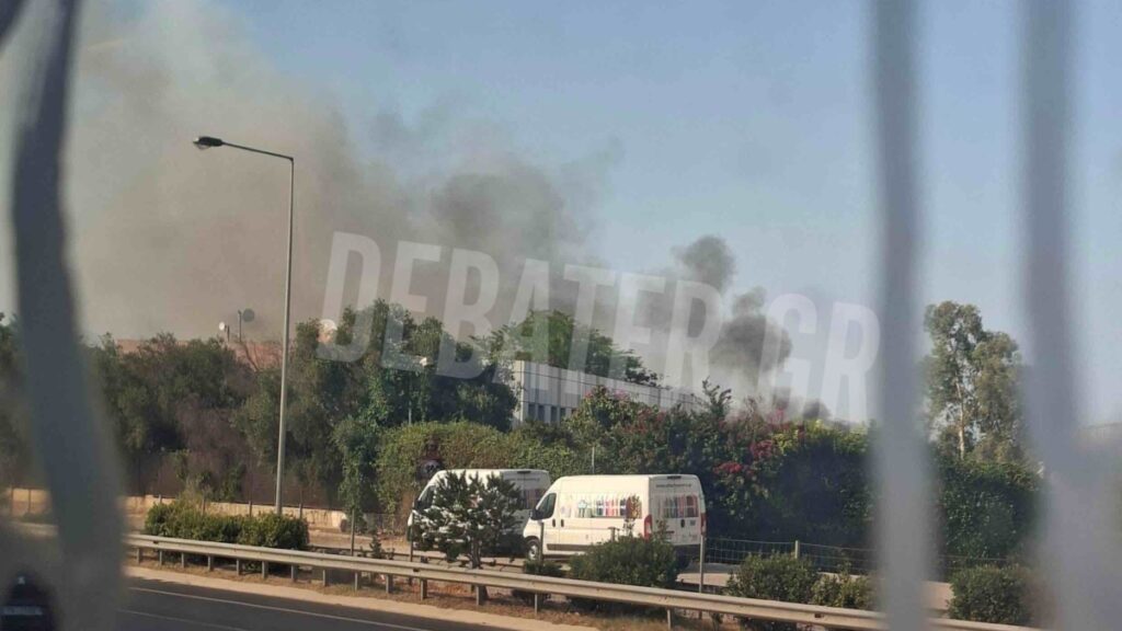 Καλύτερη η εικόνα της πυρκαγιάς στο Πάτημα Κορωπίου – Ήχησε το 112 για ετοιμότητα