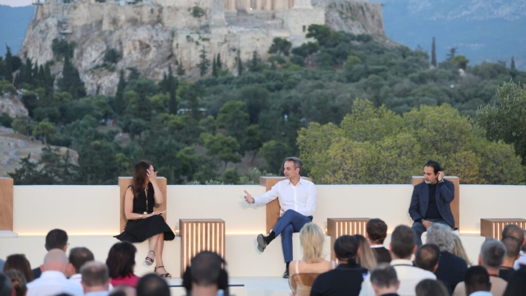 Live η συζήτηση του Κυριάκου Μητσοτάκη με τον CEO της General Catalyst
