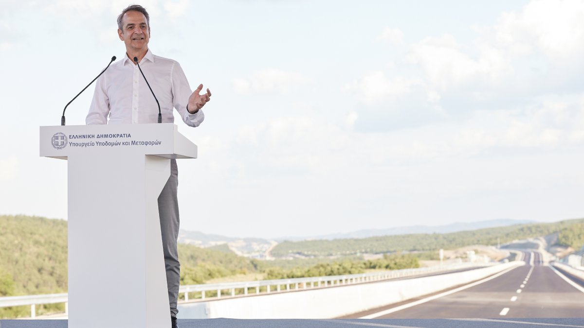 Μητσοτάκης στα εγκαίνια του Ε65: «Η χώρα της στασιμότητας ανήκει στο παρελθόν»