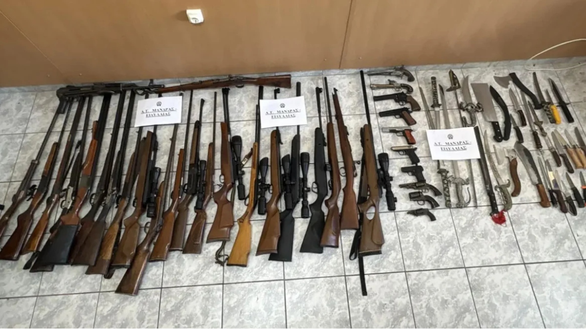 Οινόη: Συνελήφθη 56χονος που διατηρούσε παράνομο εκτροφείο ζώων – Βρέθηκε ολόκληρο οπλοστάσιο στο σπίτι του