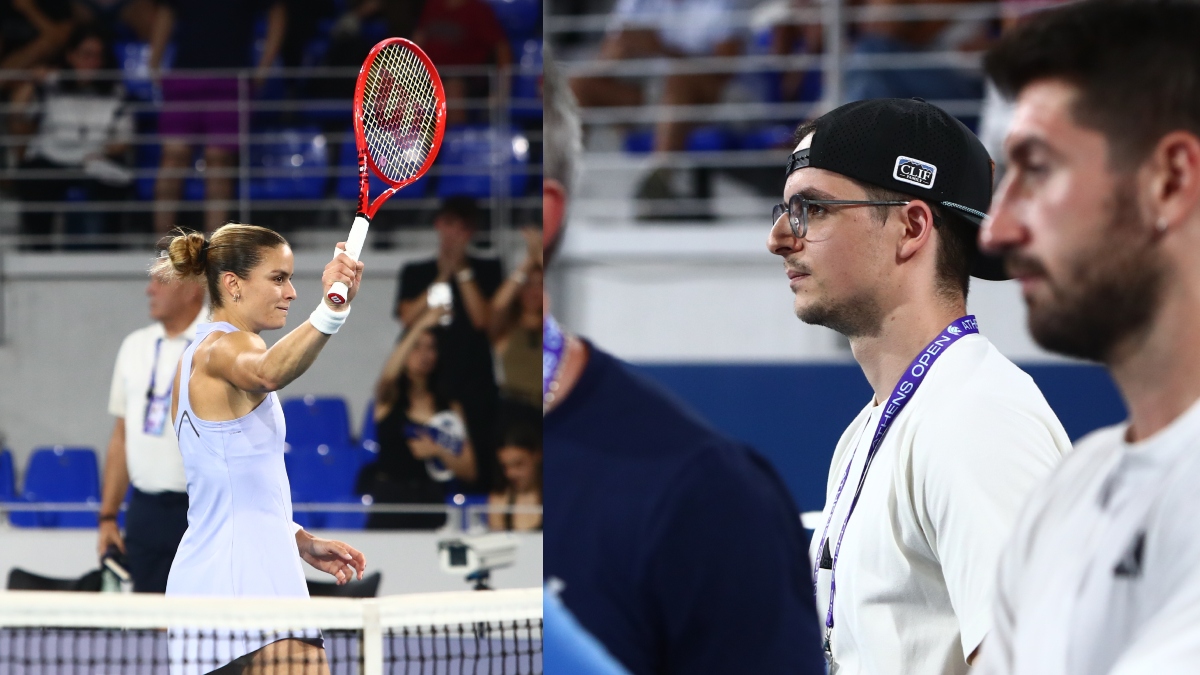 Μαρία Σάκκαρη: Πρεμιέρα με το δεξί στο Athens Open- Στις κερκίδες ο Κωνσταντίνος Μητσοτάκης
