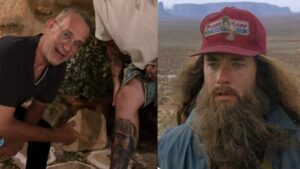 Η αντίδραση του Tom Hanks όταν είδε τατουάζ με τον «Φόρεστ Γκαμπ» στο πόδι Έλληνα (βίντεο)