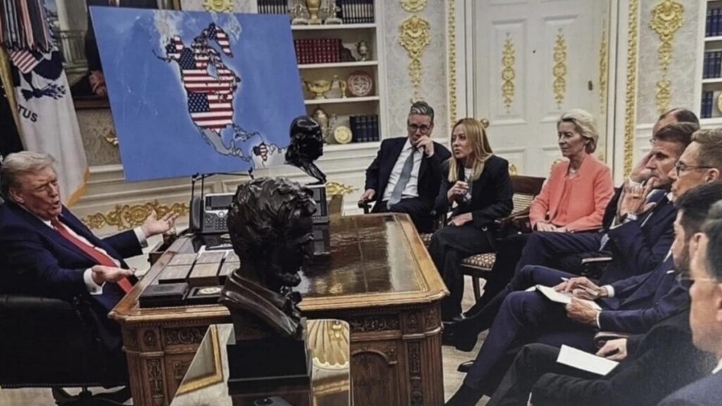 Τραμπ: Δημοσίευσε χάρτη με τις ΗΠΑ να καταλαμβάνουν Καναδά, Γροιλανδία και Βενεζουέλα – Το υπόβαθρο των εδαφικών διεκδικήσεων