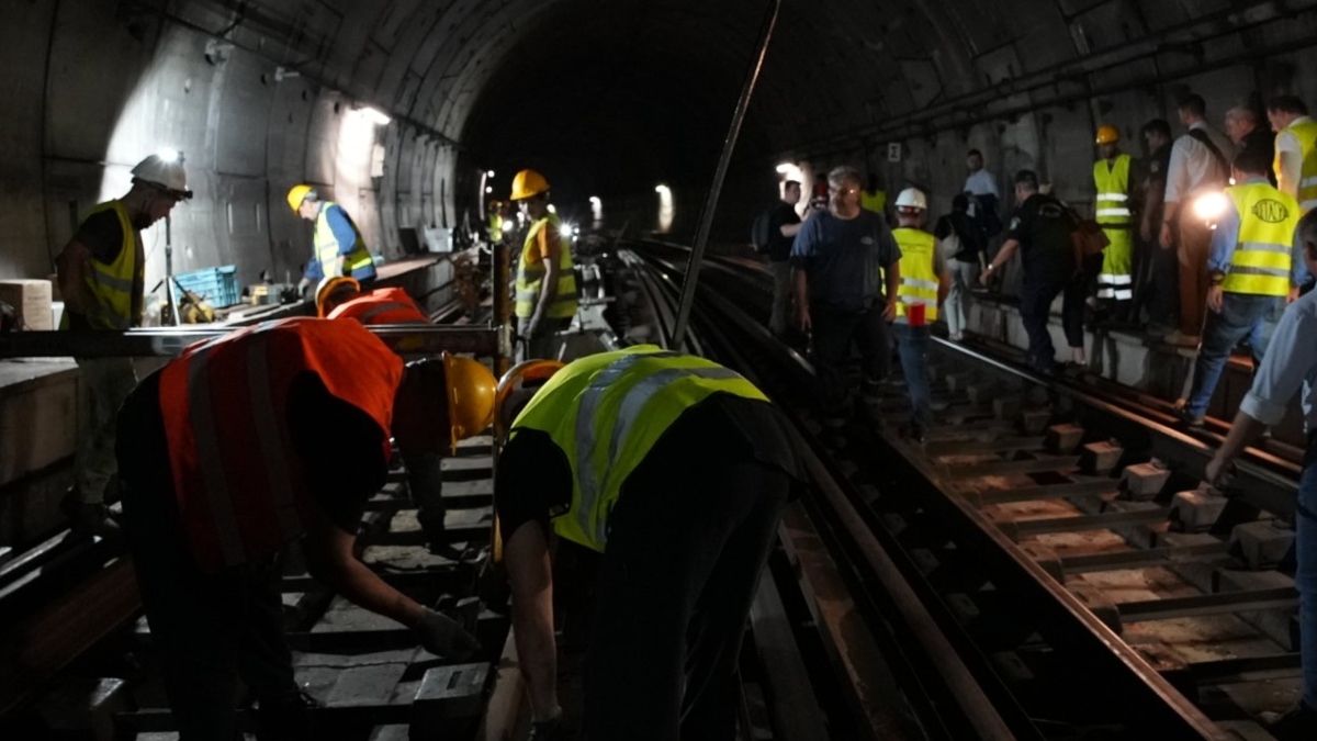 ΣΤΑΣΥ: 29,4 χλμ. νέων σιδηροτροχιών στο Μετρό της Αθήνας – Το έργο παραδίδεται τον Σεπτέμβριο, 5 μήνες νωρίτερα