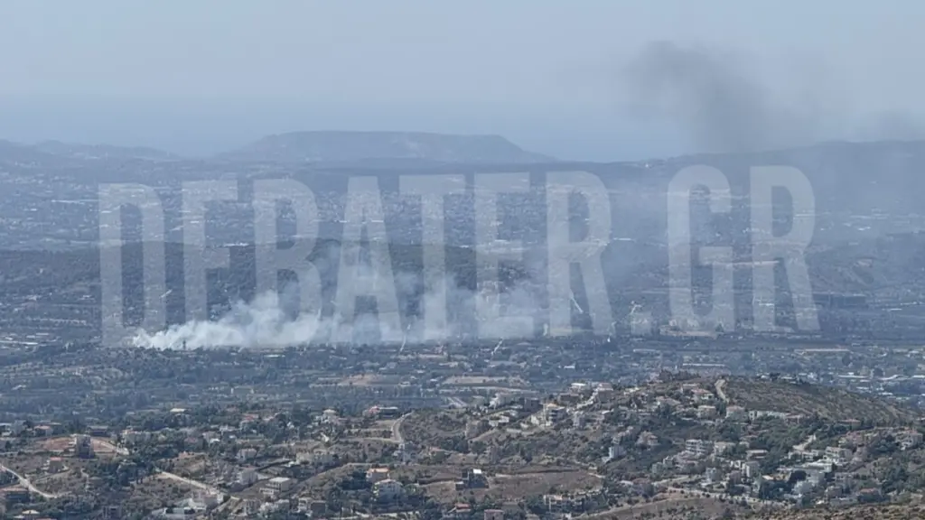 Υπό μερικό έλεγχο η φωτιά στην Αργιθέα Σπάτων – Διακοπή της κυκλοφορίας στο σημείο (βίντεο)