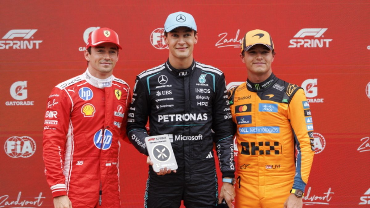 Formula 1: Κυρίαρχος Ράσελ στο sprint της Ολλανδίας – Ξέφυγε ο Αντονέλι