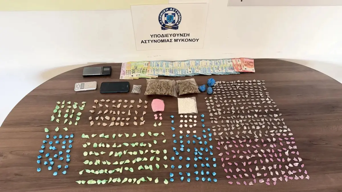 Μύκονος: Συνελήφθη 24χρονος για διακίνηση ναρκωτικών (βίντεο)