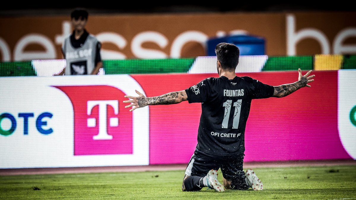 ΟΦΗ – ΤΣΣΚΑ Σόφιας 2-0: «Καυτός» Φούντας με δύο γκολ – Προβάδισμα πρόκρισης για τους Κρητικούς