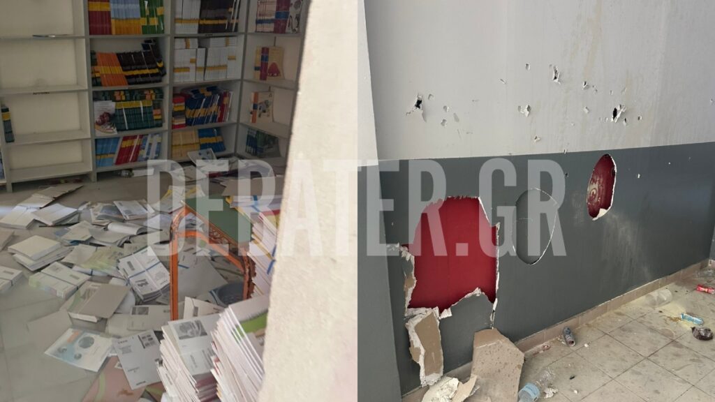 Ρόδος: Λεηλάτησαν δημοτικό σχολείο στην Ιαλυσό – Άνοιξαν πυροσβεστήρες και πήραν μέχρι και τα ηλεκτρολογικά (pics+vid)