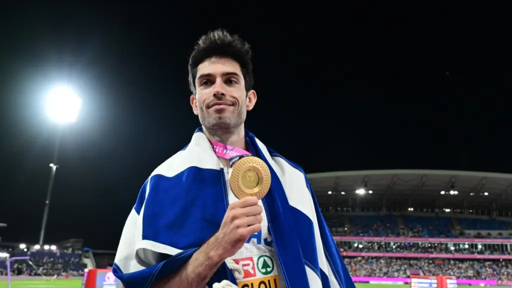 Μίλτος Τεντόγλου: Έγραψε ιστορία στο Μπέρμιγχαμ – Με άλμα στα 8.44 πήρε το τέταρτο χρυσό σε Ευρωπαϊκό Πρωτάθλημα