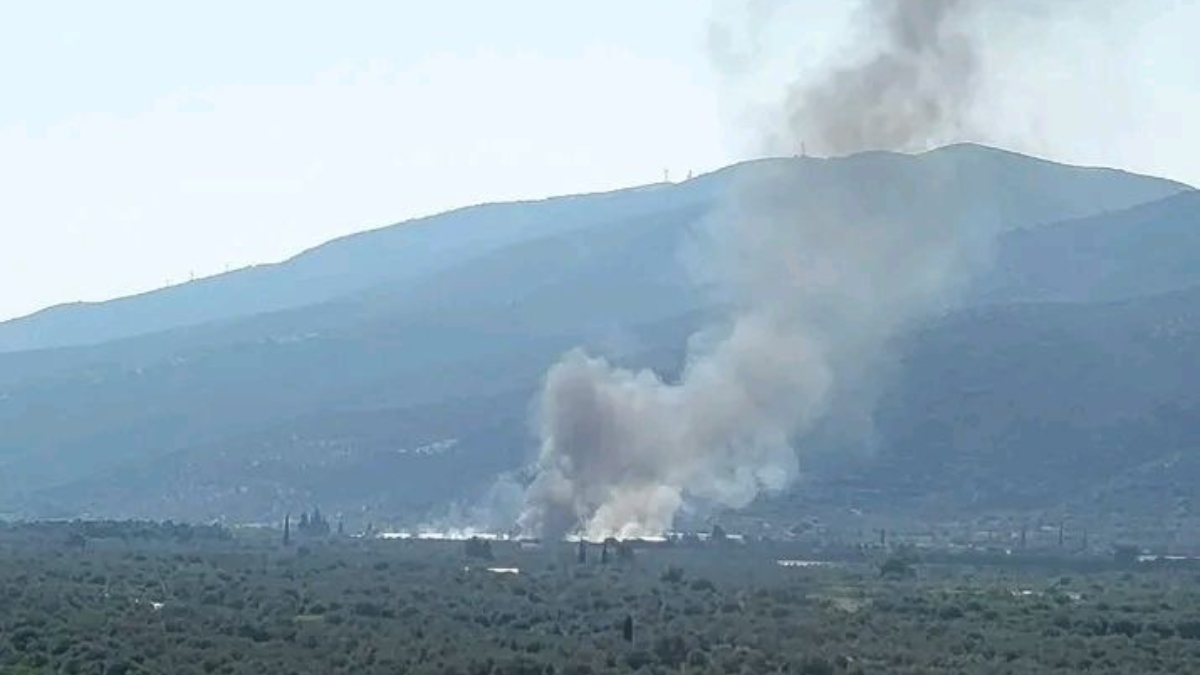 Χωρίς ενεργό μέτωπο η φωτιά στην Τροιζήνα