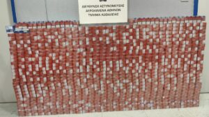 “Ελευθέριος Βενιζέλος”: Συνελήφθη 43χρονος για διακίνηση λαθραίων τσιγάρων