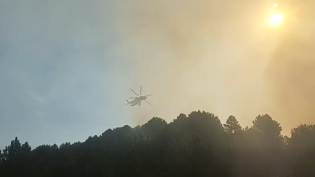 Ενισχύθηκαν οι δυνάμεις στην πυρκαγιά στην Τραπεζίτσα Κόνιτσας – Επιχειρούν 11 εναέρια μέσα (βίντεο)
