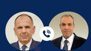 Τηλεφωνική συνομιλία Γεραπετρίτη με τον ΥΠΕΞ της Αιγύπτου