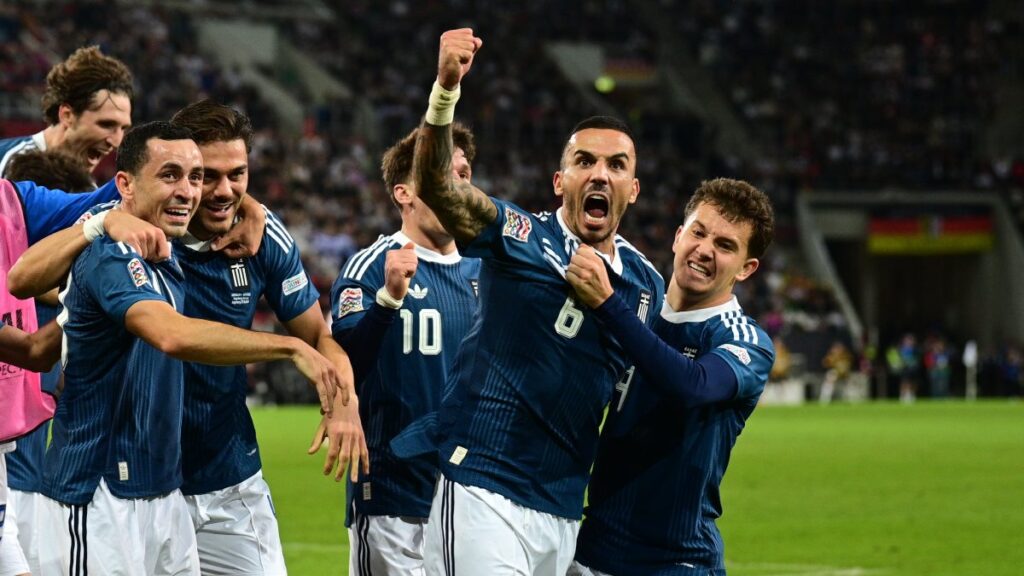 Ιστορική Ελλάδα στο Nations League! Νίκησε για πρώτη φορά τη Γερμανία με «χρυσό» Κουρμπέλη
