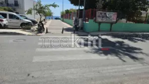 Ιεράπετρα: Αυτοκίνητο παρέσυρε 16χρονη σε διάβαση πεζών έξω από σχολείο – Τραυματίστηκε στο πόδι