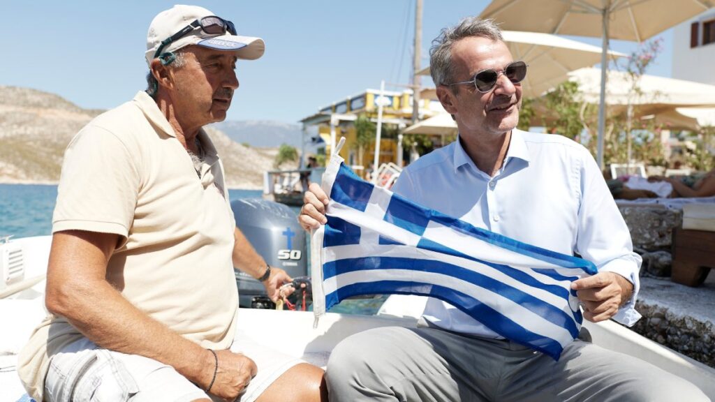 Μητσοτάκης από Καστελλόριζο: «Κλείνουμε όλα τα ανοιχτά μέτωπα» – 37 έργα ύψους 27 εκατ. ευρώ