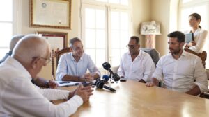 Μητσοτάκης από Καστελλόριζο: «Η κυβέρνηση στέκεται δίπλα στο νησιωτικό σύμπλεγμα της Μεγίστης»