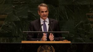 Μητσοτάκης στον ΟΗΕ: Προτεραιότητα στη θαλάσσια ασφάλεια, χαμηλοί τόνοι προς την Τουρκία και UNCLOS