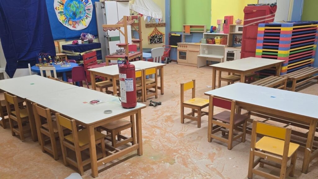 Νέα Σμύρνη: Σοκάρουν οι εικόνες από νηπιαγωγείο – Βανδάλισαν μέχρι και τις παιδικές ζωγραφιές (φωτογραφίες)