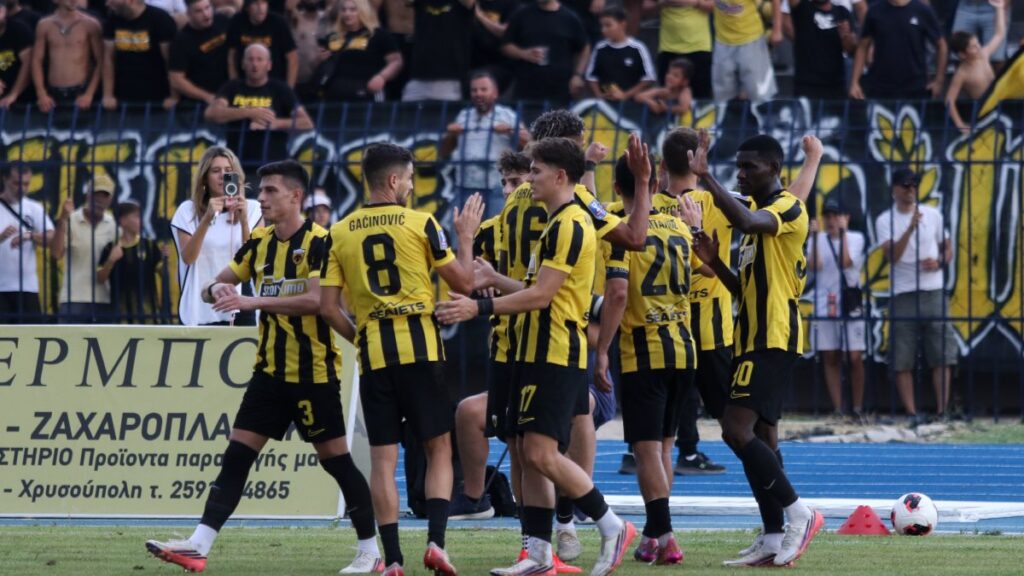 Νέστος Χρυσούπολης – ΑΕΚ 0-2: «Καθάρισαν» Ζίνι και Γκεοργκίεβ στην πρεμιέρα του Κυπέλλου